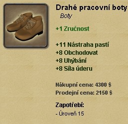Drahé pracovní boty